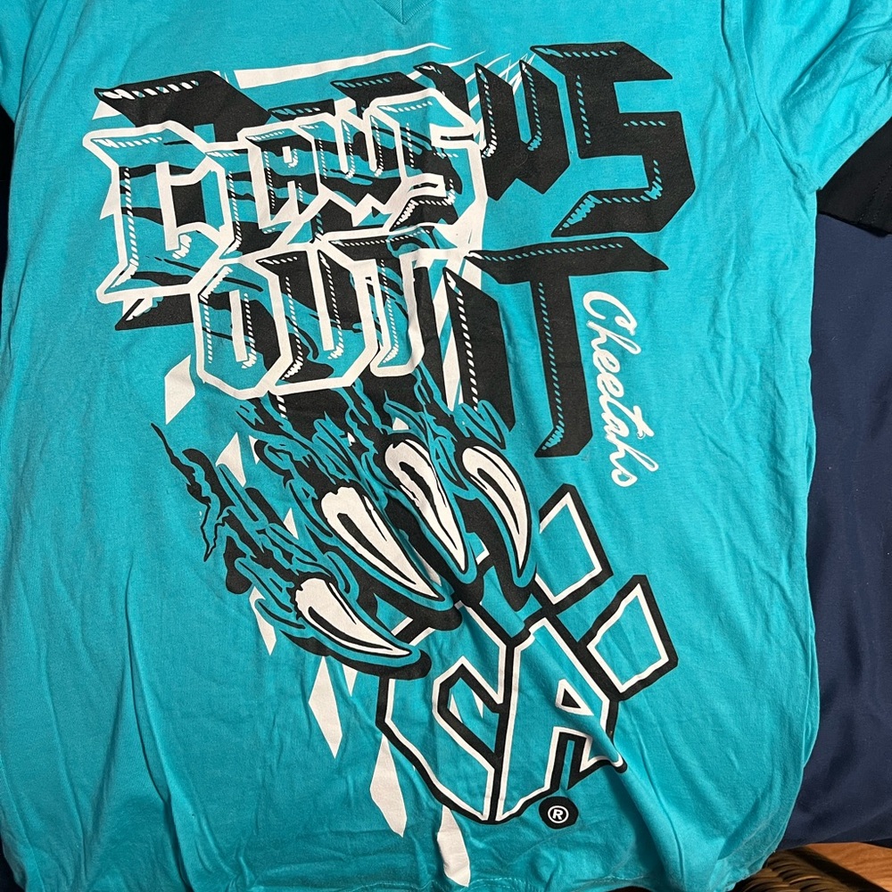 Cheer athletics cheetahs world shirt